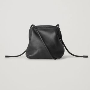 COS NWT Knotted strap leather shoulder crossbody bag